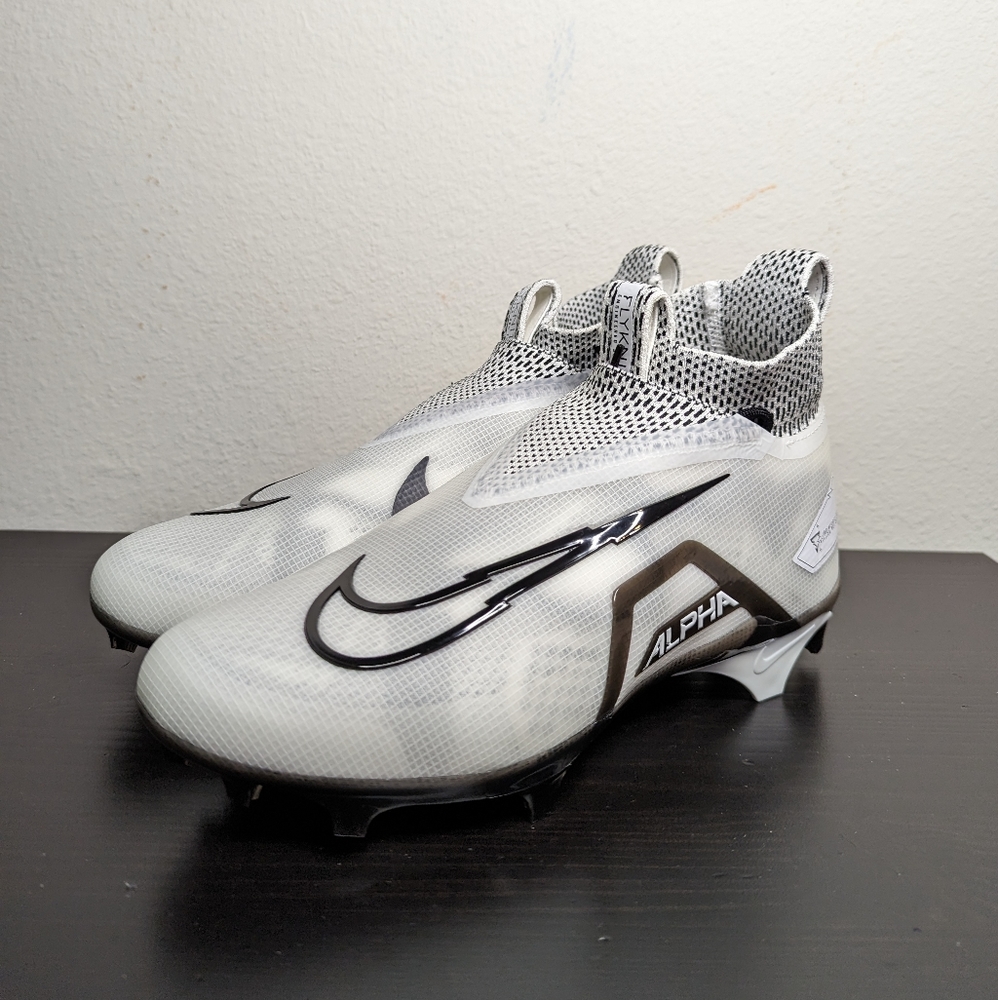 Nike Alpha Menace Elite 3 White Ghost Black Football CT6648-100 Men’s